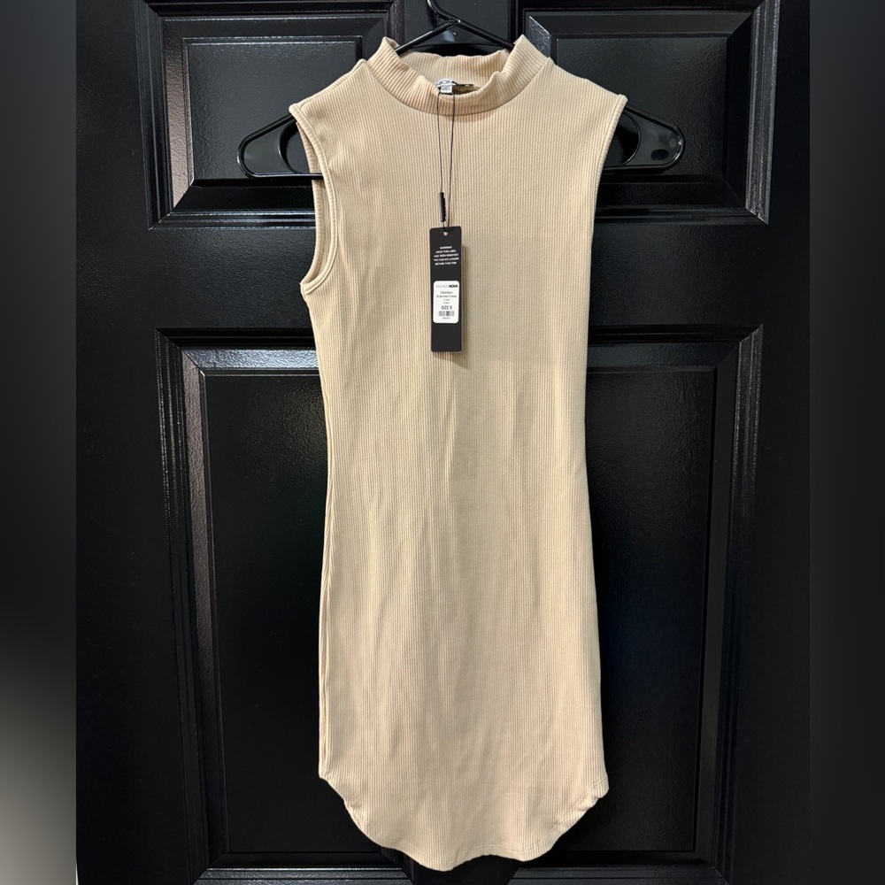 Maddison Snatched Dress - Cream size S